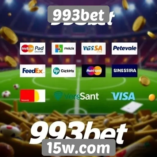 Opções de pagamento disponíveis no 993bet